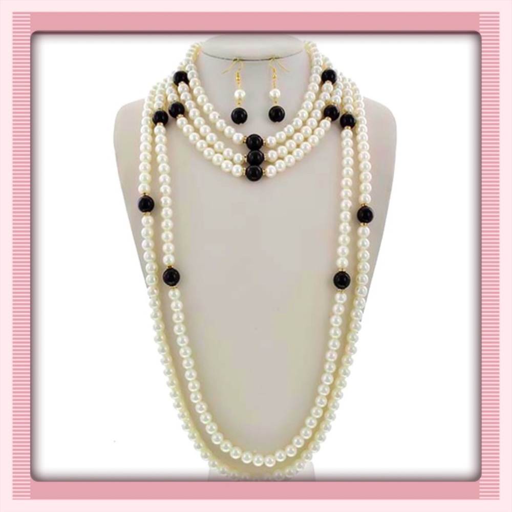 🪴Necklace Earrings Set